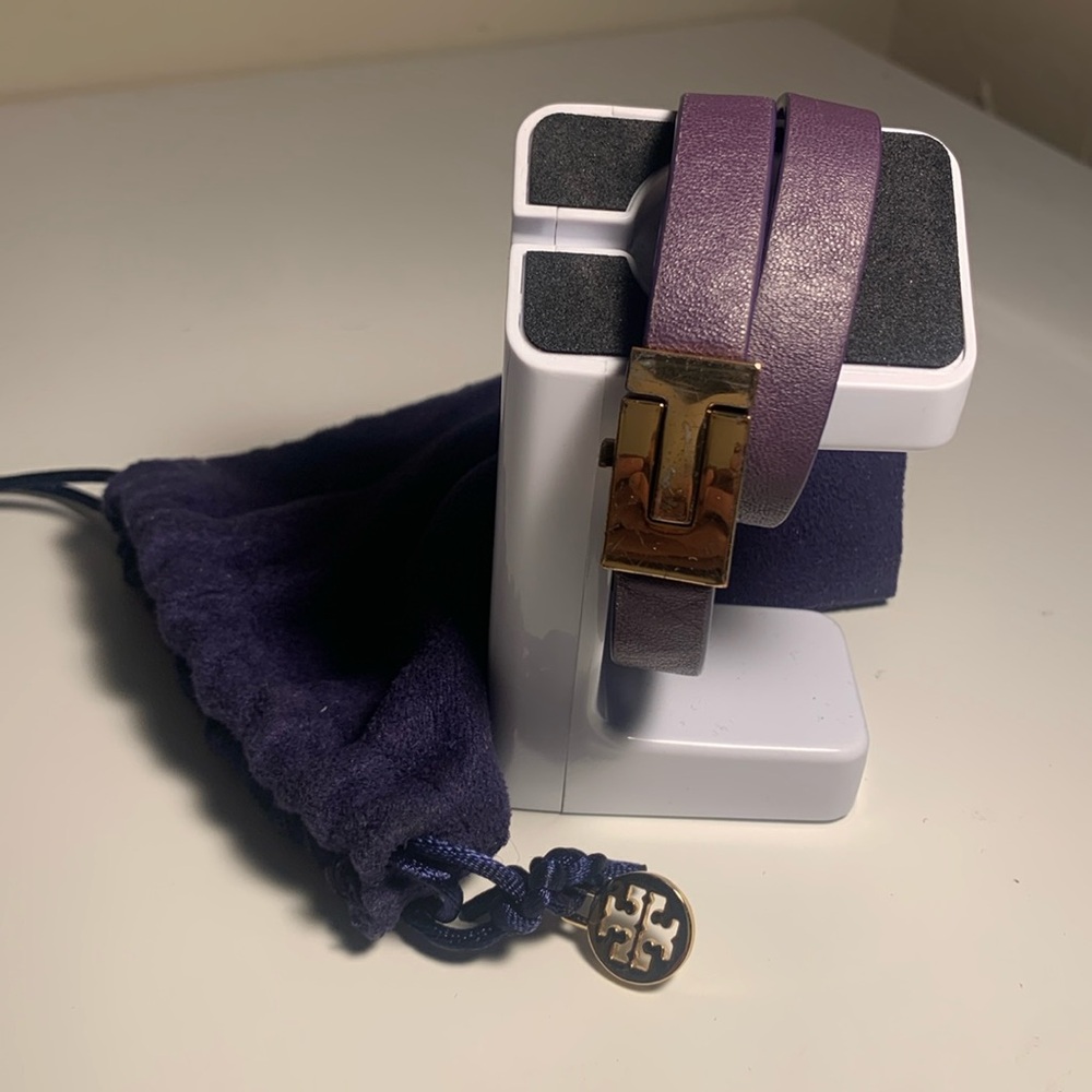 Tory Burch double strap bracelet